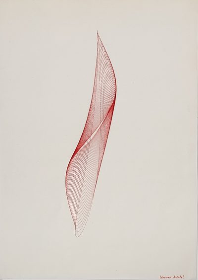 Untitled 2 · Konrad Michel · 1975 (circa) · Plotter Drawing