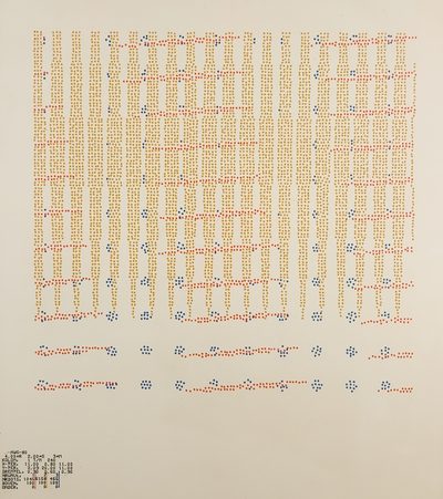 Untitled Plotter · Peter Struycken · 1980 · Plotter Drawing