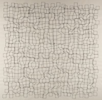 Untitled plotter Graeventiz · Gerhard Friedrich Wilhelm von Graevenitz · 1969 · Plotter Drawing
