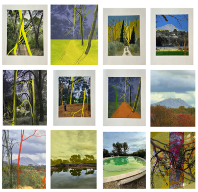 Valcros Trees set of 12 · Copper Frances Giloth · 2023 · Print