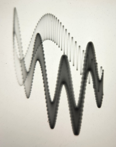 Mary Ellen Bute / Ted Nemeth · 1951-1952 (c.) · Oscilloscope/Light Photo
